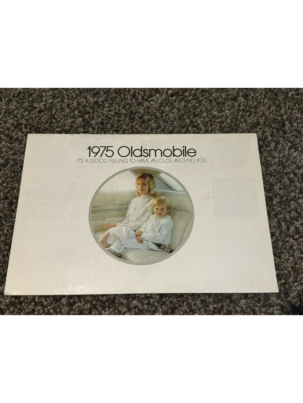 Vintage 1975 Oldsmobile All Models OEM New Car Sales Brochure